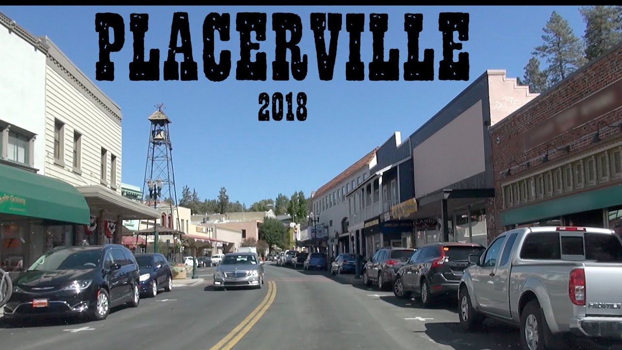 Short drive through downtown Placerville, California (September 2018)