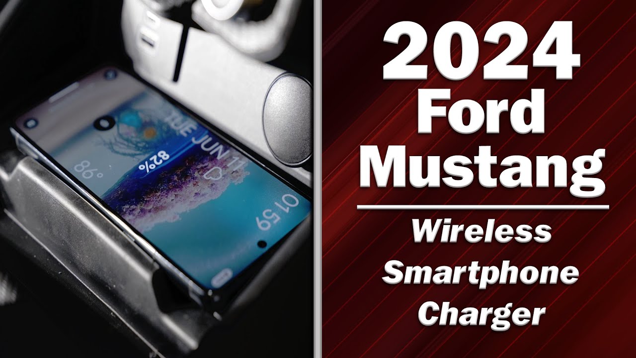 2024 Ford Mustang - Wireless Smartphone Charger Installation - Infotainment.com