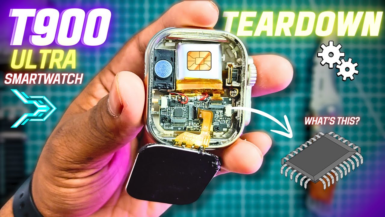 T900 Ultra Smartwatch | Teardown 😮🔥