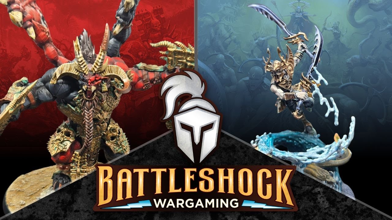 Blades of Khorne vs Idoneth Deepkin | Age of Sigmar Battle Report | Army Debut
