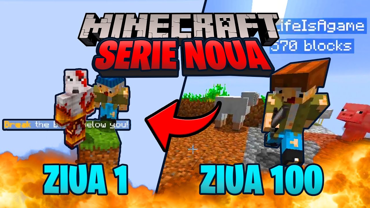NOUA SERIE DE MINECRAFT CU AMICU