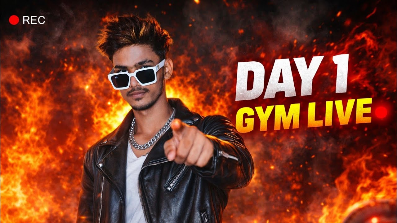 DAY 1 GYM LIVE | BACK WORKOUT | IM SAAYA 