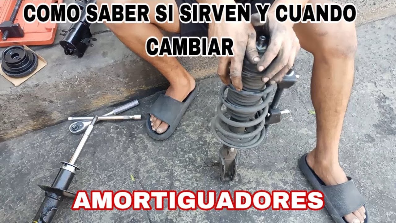 COMO SABER SI SIRVEN Y CUANDO CAMBIAR TUS AMORTIGUADORES