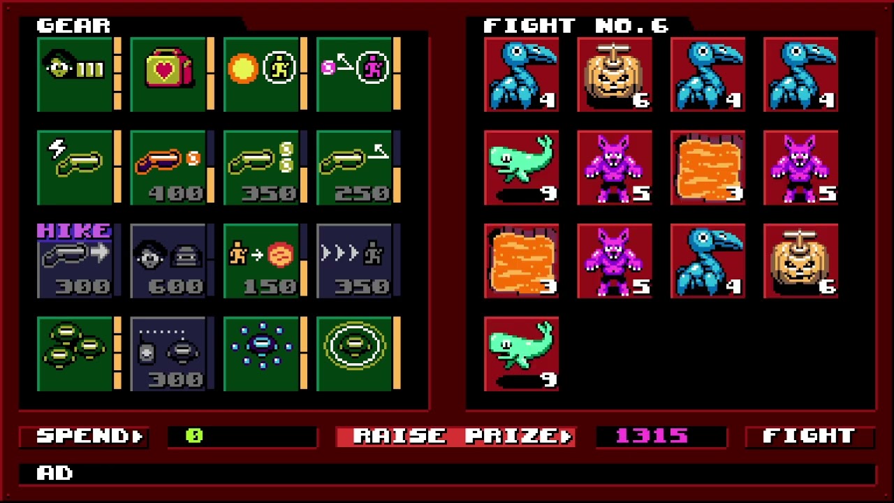 UFO 50 - Overbold - All Upgrades - 10:00.667