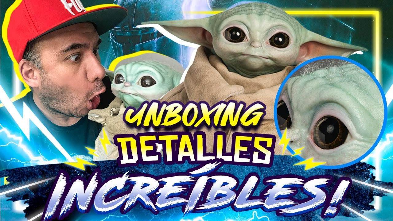Baby Yoda TAMAÑO REAL / “The Mandalorian” THE CHILD Sideshow #Unboxing