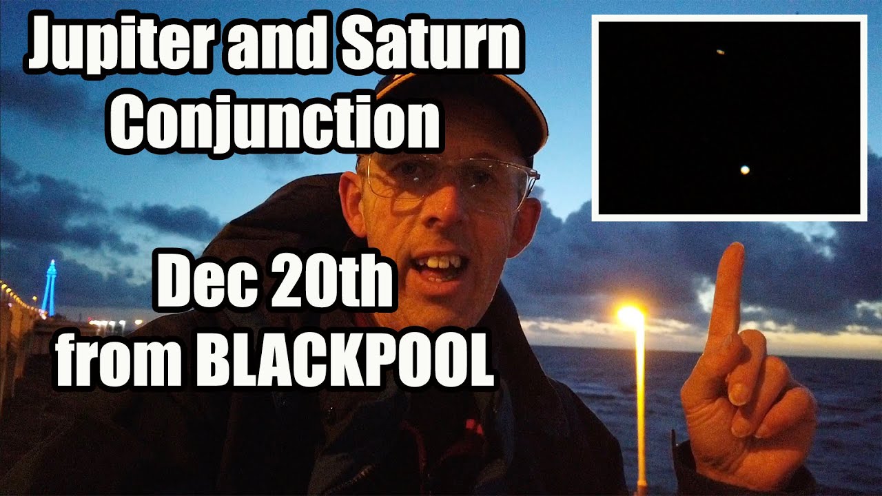 Jupiter and Saturn Conjunction Dec 20th 2020