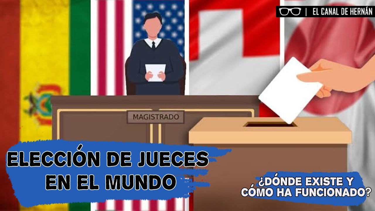 ELECCIÓN de JUECES en el MUNDO | Hernán Gómez