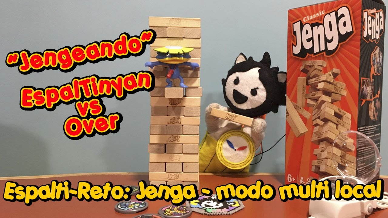 RETO: ¡EspalTinyan vs Over al Jenga! ¿Apostáis quién ganará?