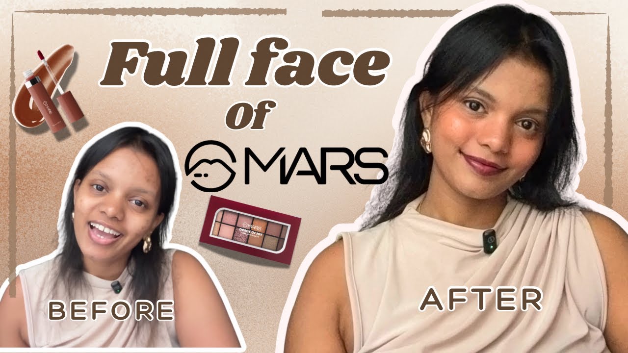 I Tried a FULL FACE of MARS for Everyday Makeup 😳 | Honest Review | Worth the Hype or Not?