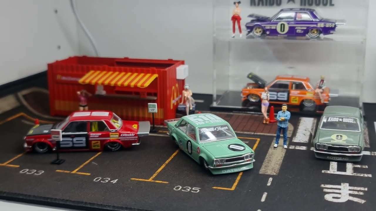 FirstLook Datsun 510 Pro Street Mijo Exclusive KD0510 CHASE Kaido House X Mini GT
