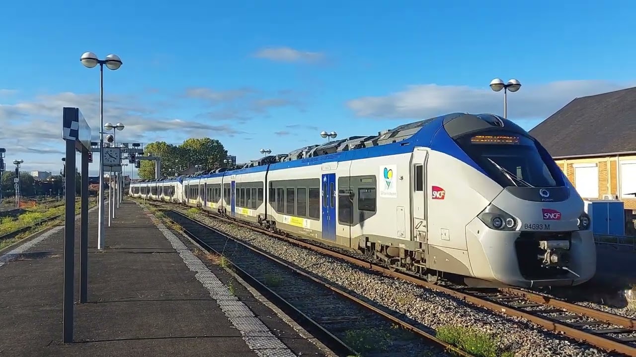 Trains en gare de Montluçon