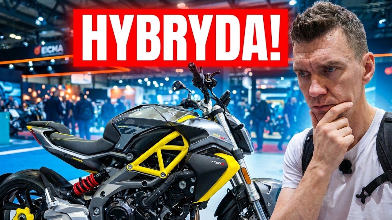 EICMA - Hybryda, Boxer i Automat ? A może skuter ścigacz !