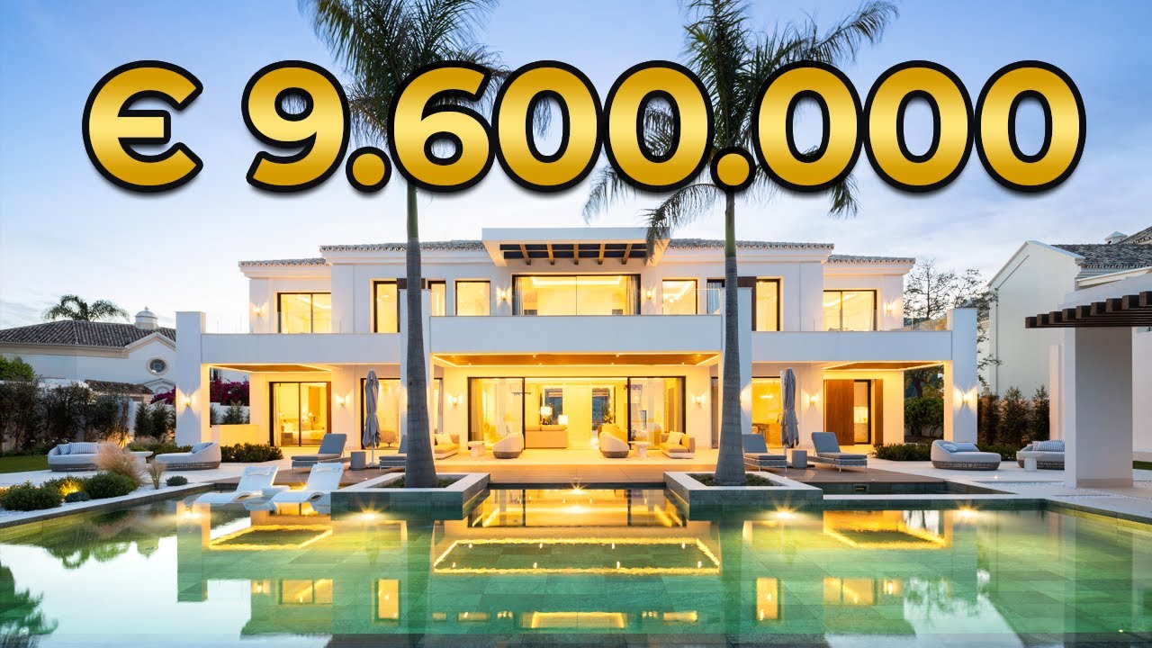 Touring a  MASTERPIECE VILLA FOR SALE in Costa del Sol, Spain 2025