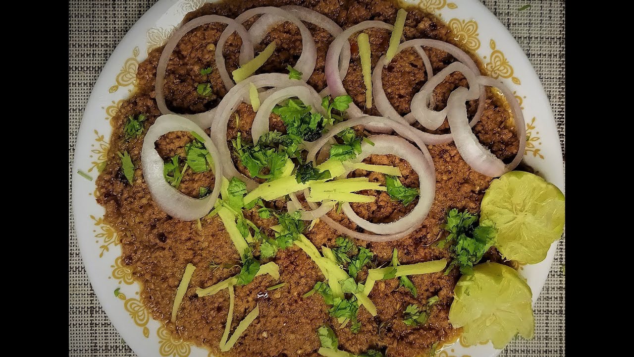 Bihari Keema|BBQ Keema|Smoked Keema|Beef Keema