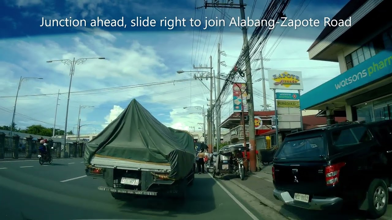 SM Bacoor to SM Southmall via Emilio Aguinaldo Highway and Alabang Zapote Road