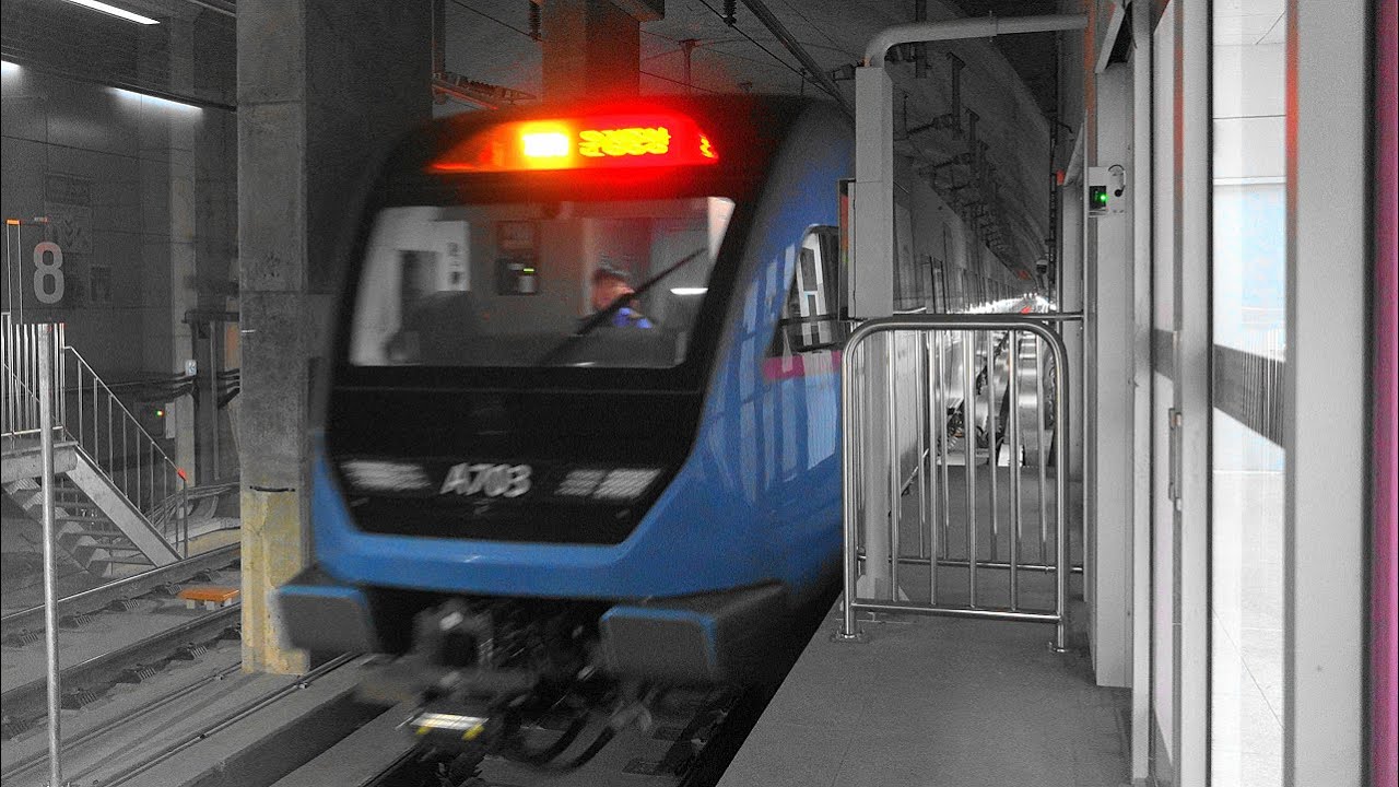 【4K60P】【GTX-A】首都圏広域急行鉄道A路線A000系電車(SiC適用？-VVVF)到着・発車シーン集+乗車動画(走行音) ヨンシンネ駅、キンテックス駅、雲井中央駅にて 2025.4