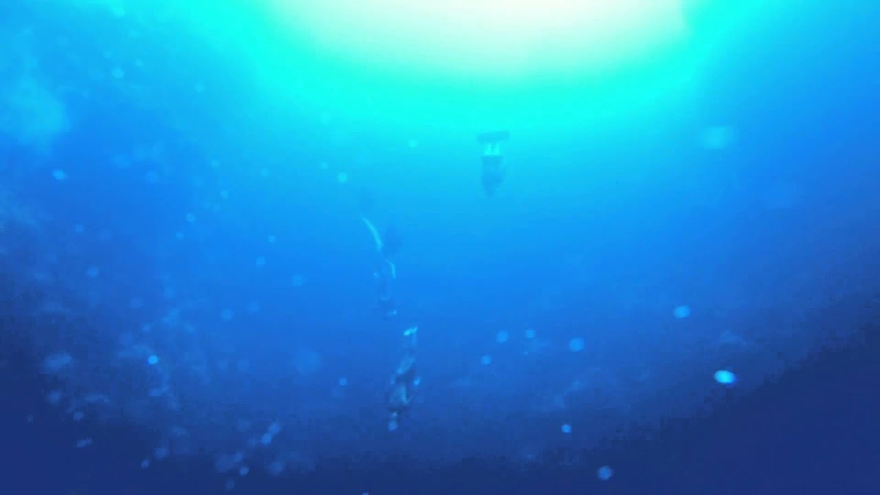 Dahab, Blue Hole.  The Arch by 6 freedivers