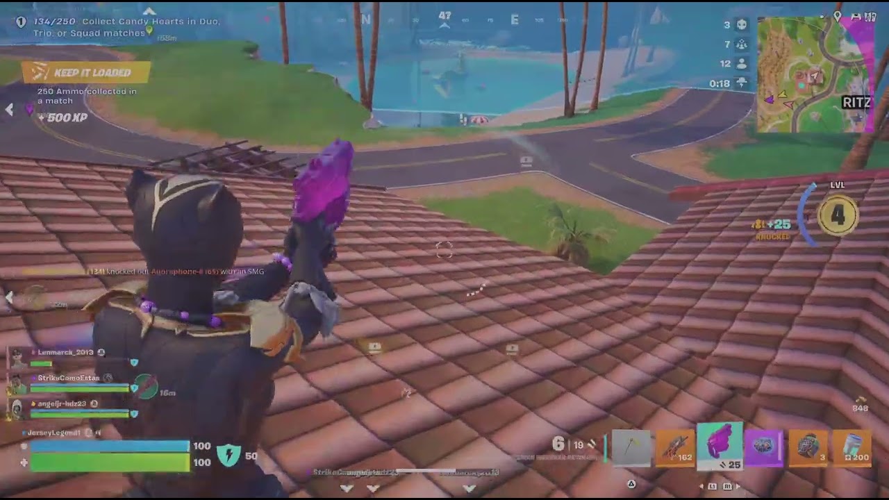 Fortnite saving randoms in Blitz Squads
