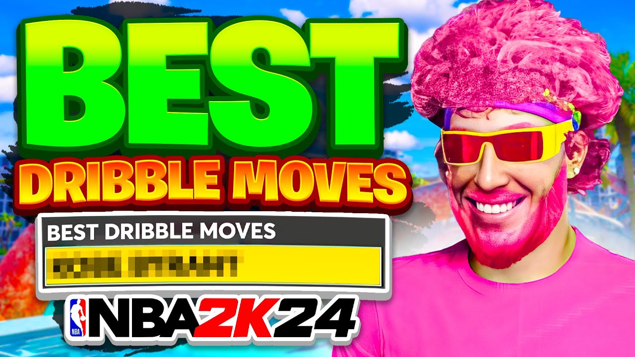 BEST DRIBBLE MOVES on NBA 2K24 - DRIBBLE MOVES & COMBOS FOR BEGINNERS