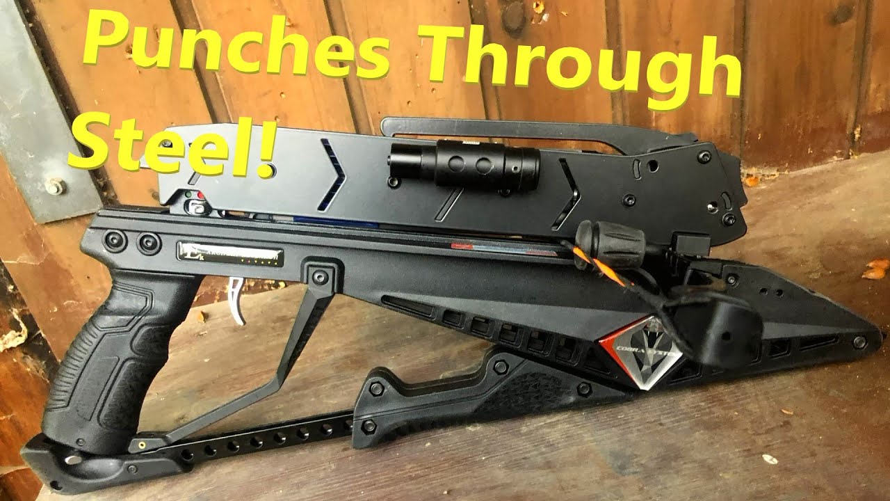 World Record: The Strongest Pistol Crossbow EVER!