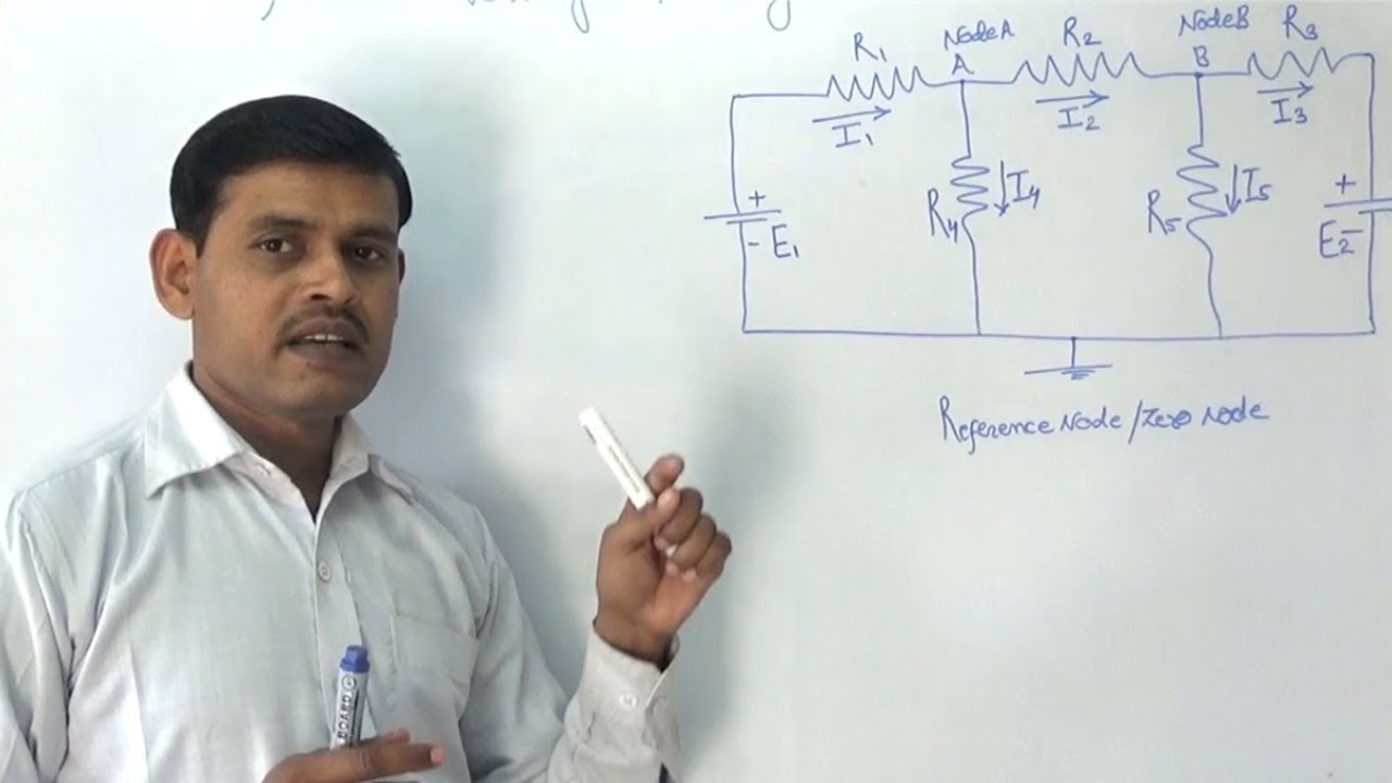 Nodel Voltage Analysis method || Nodal analysis explained in Hindi -