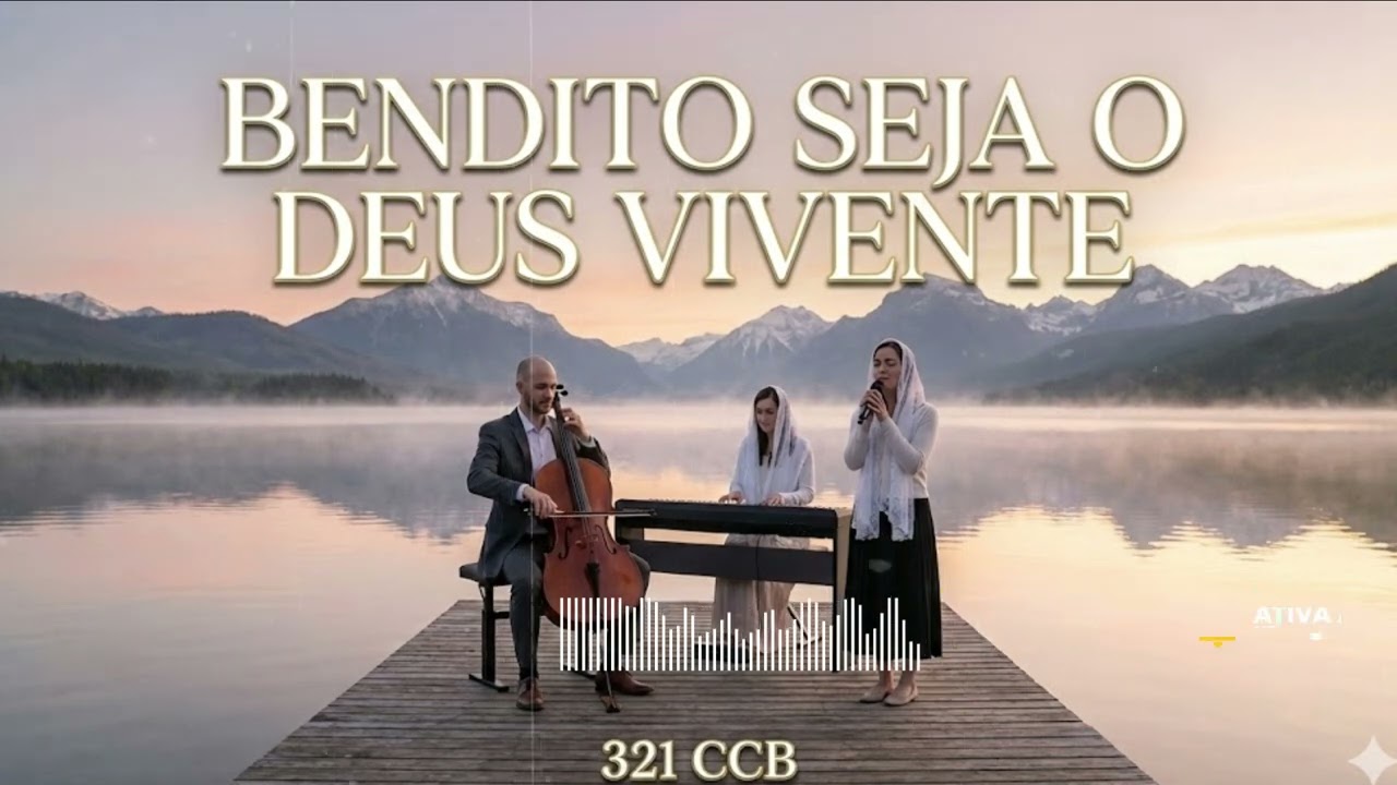 Um Louvor Poderoso: Hino 321 CCB (Piano, Cello e Voz)