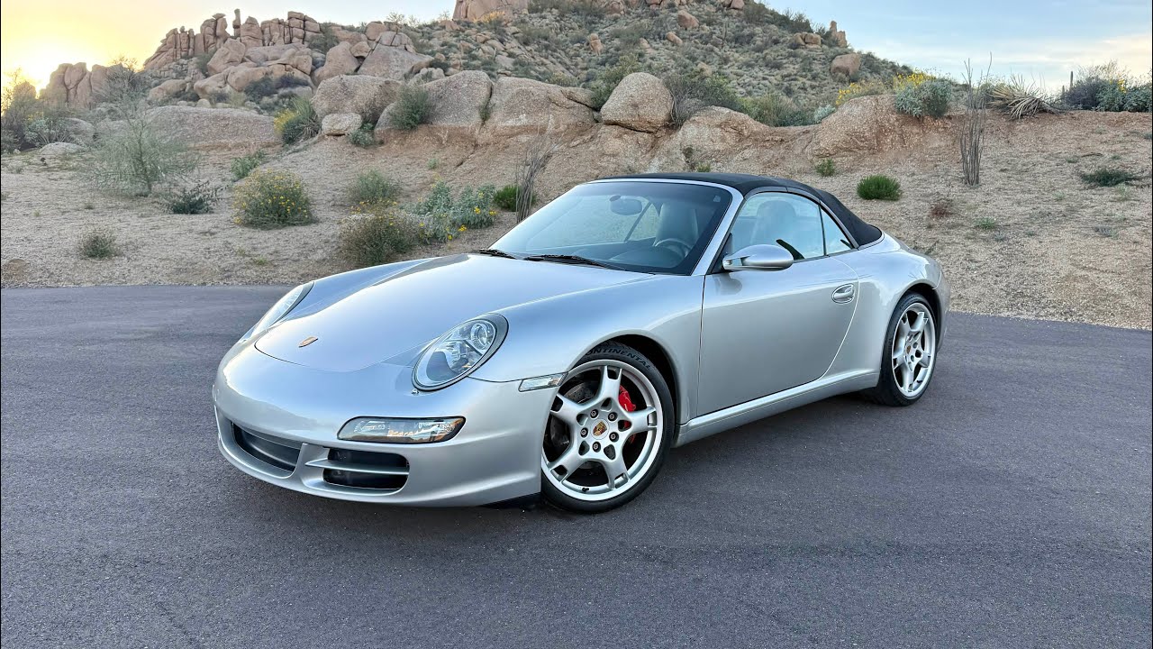 Cabriolet Soft Top Operation & Exterior: Carrera 911 S