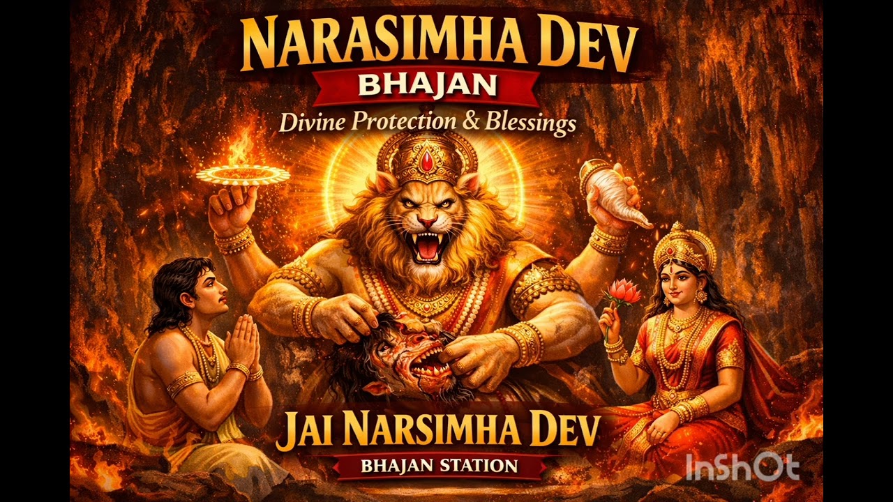 Narsimha Bhagwan Bhajan – Divine Protection & Devotion - Bhajan Station