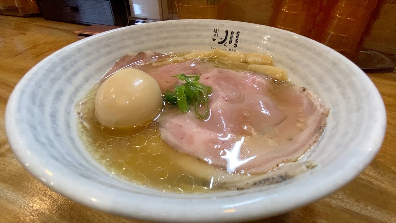 【ラーメン】7月1日に新規開店なのにもう行列店！鶏100％旨味たっぷりの清湯は絶品！Ｍ子大絶賛の松阪市「麺や川（せん）」
