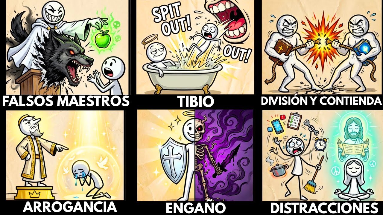 Cada Trampa Oculta Que El Diablo Coloca Dentro De La Iglesia Explicada