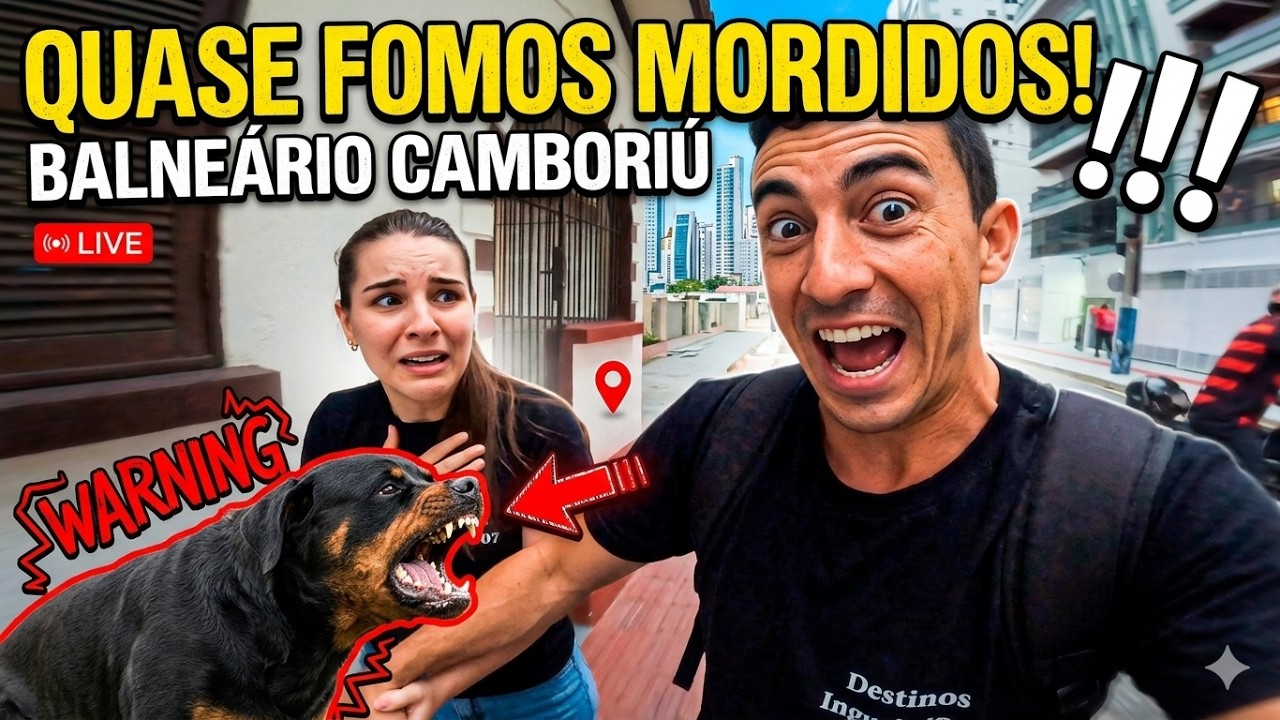 PASSEIO EM BALNEÁRIO CAMBORIÚ TERMINOU COM UM GRANDE SUSTO...
