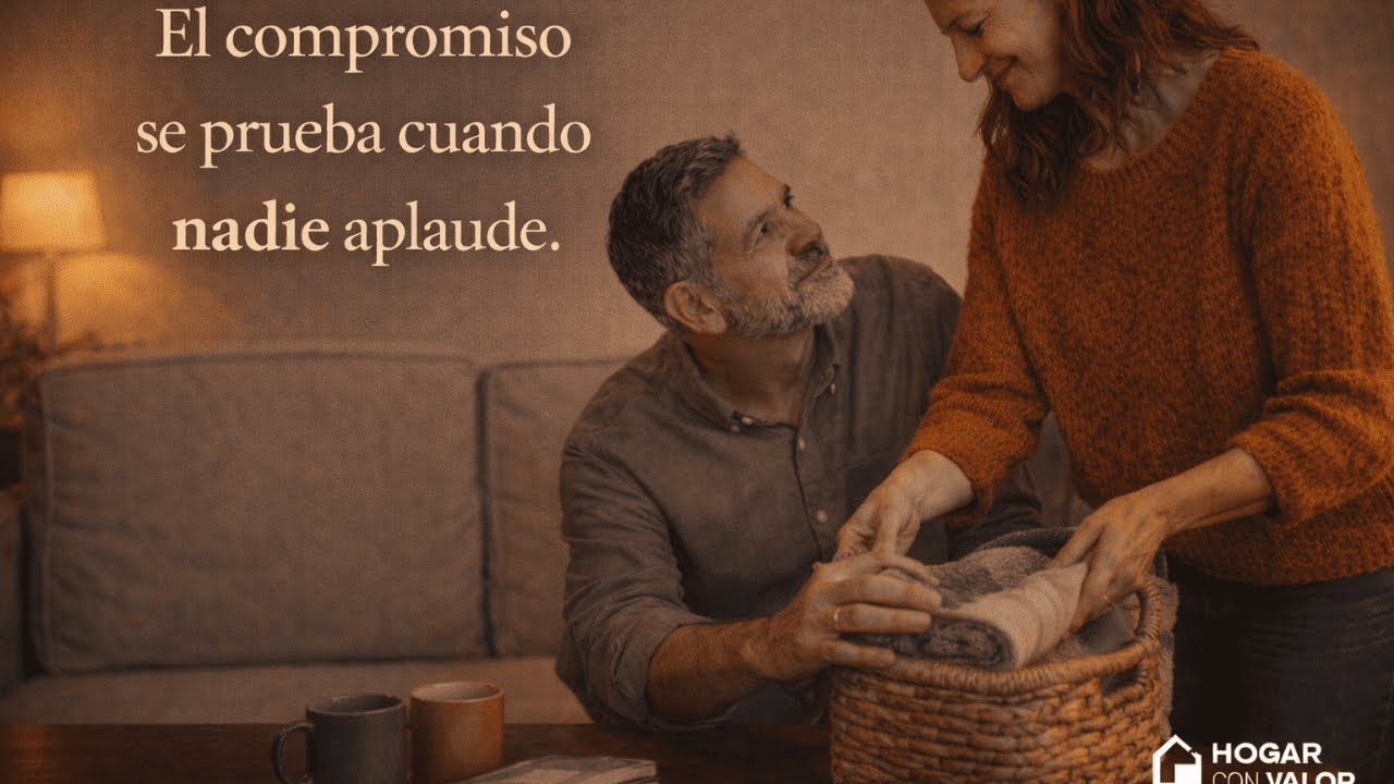“El compromiso en el matrimonio se prueba cuando nadie aplaude” (fidelidad en lo invisible)
