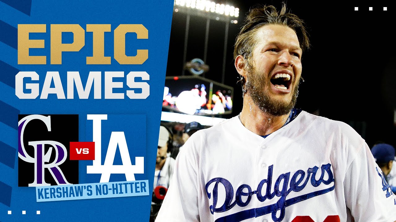 FULL GAME: Clayton Kershaw's no-hitter! (15 strikeouts for the Dodgers legend)