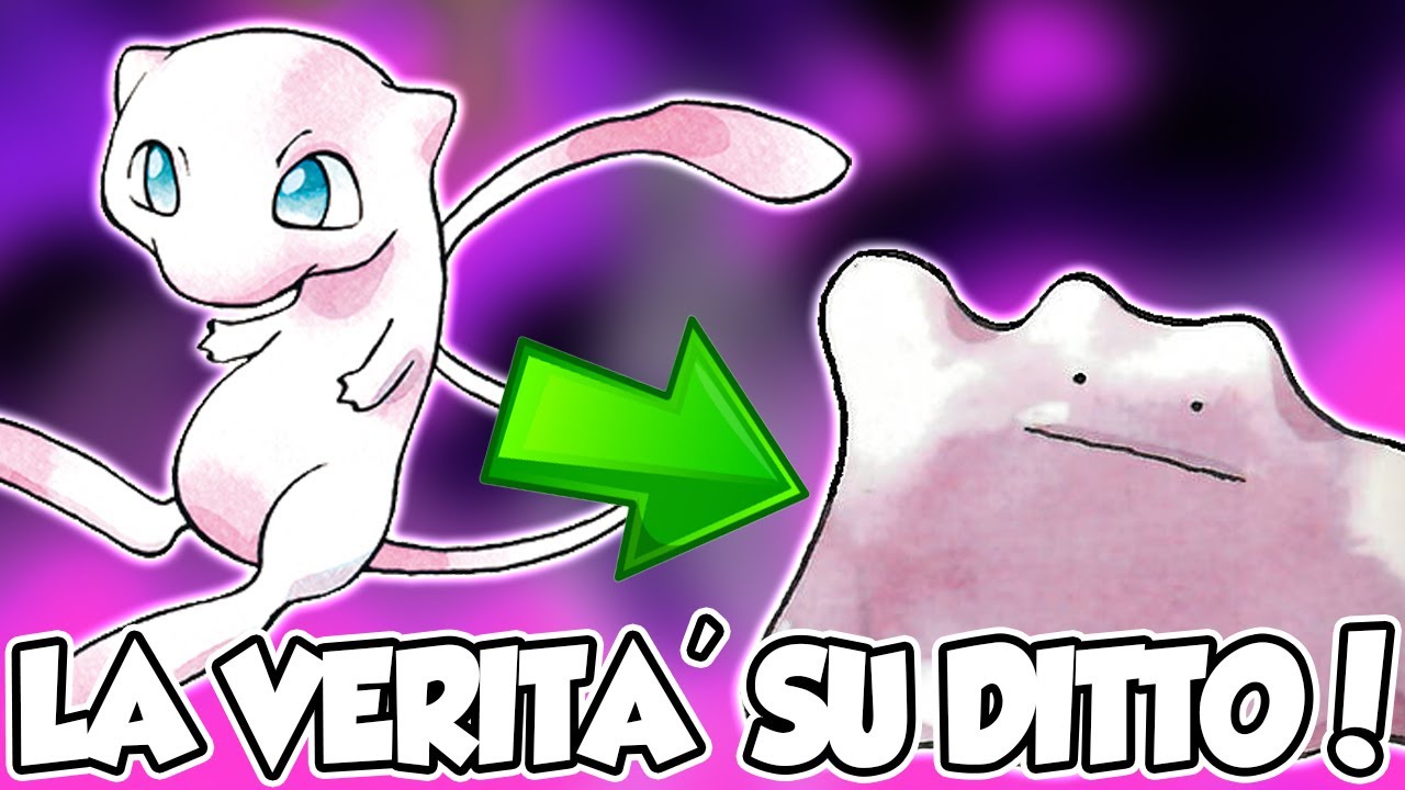 DITTO E' UN ESPERIMENTO FALLITO DI MEW?! - #POKEMYTHBUSTERS