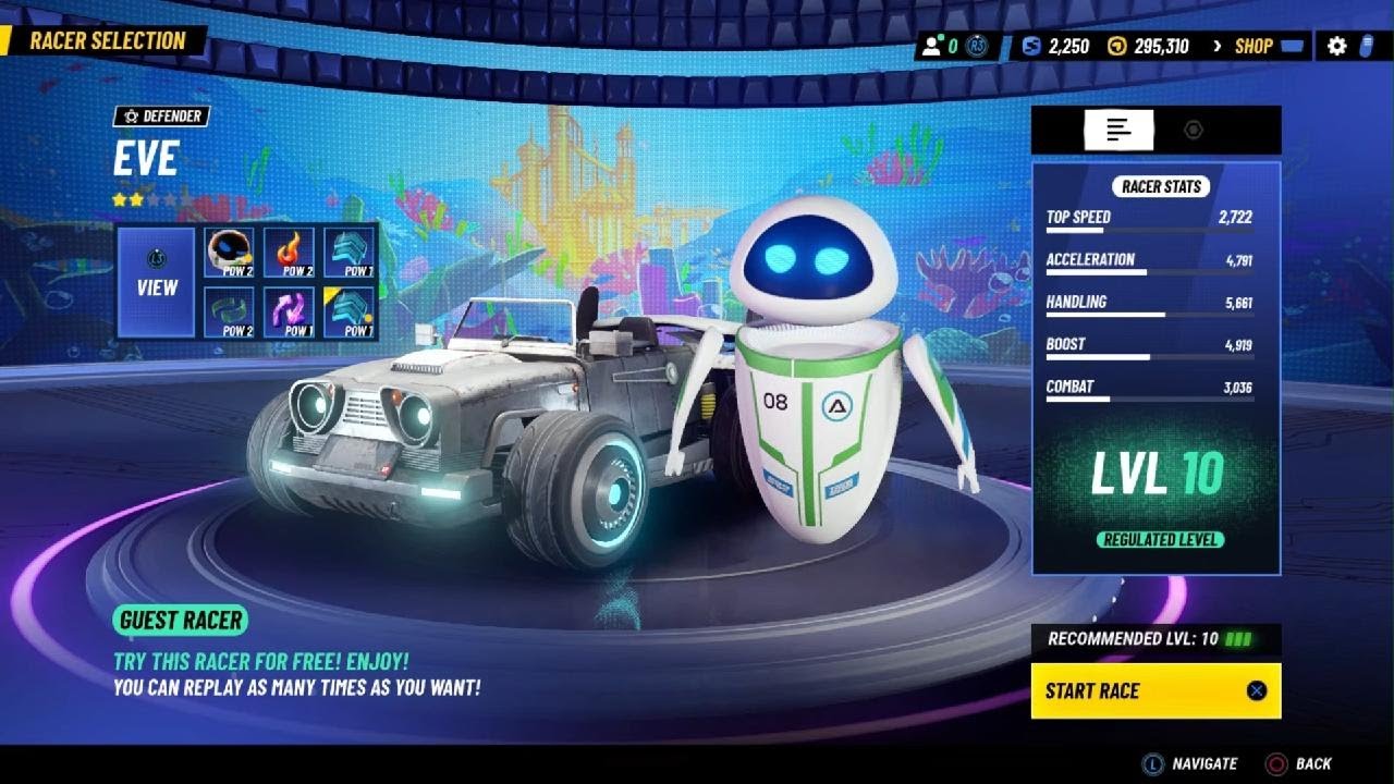 Disney's SpeedStorm: Eve (Eva) Gameplay!!!