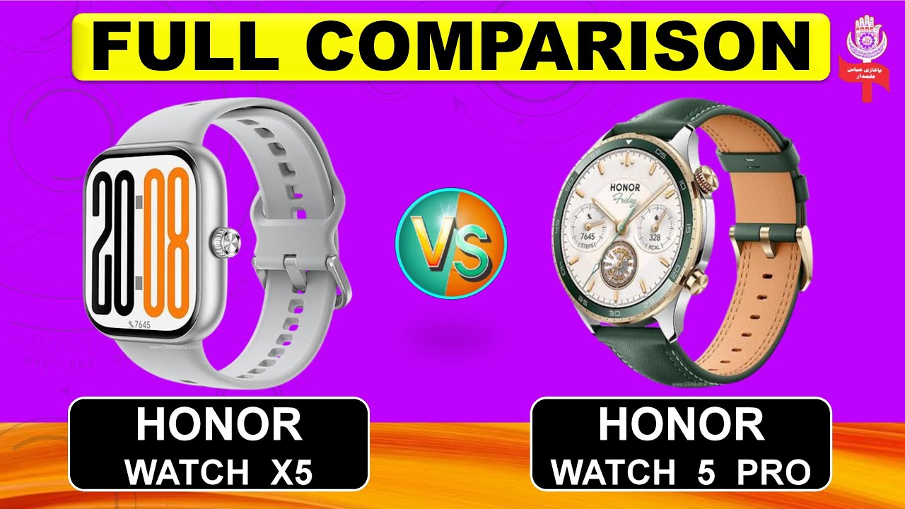 Honor Watch x5 Vs Honor Watch 5 Pro Smart Watch Full Specifications Comparison
