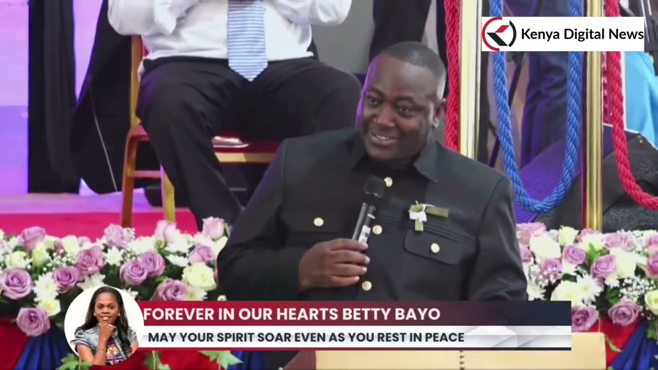 Laughter as Kanyari recounts his 310 drama at Betty Bayo's funeral service