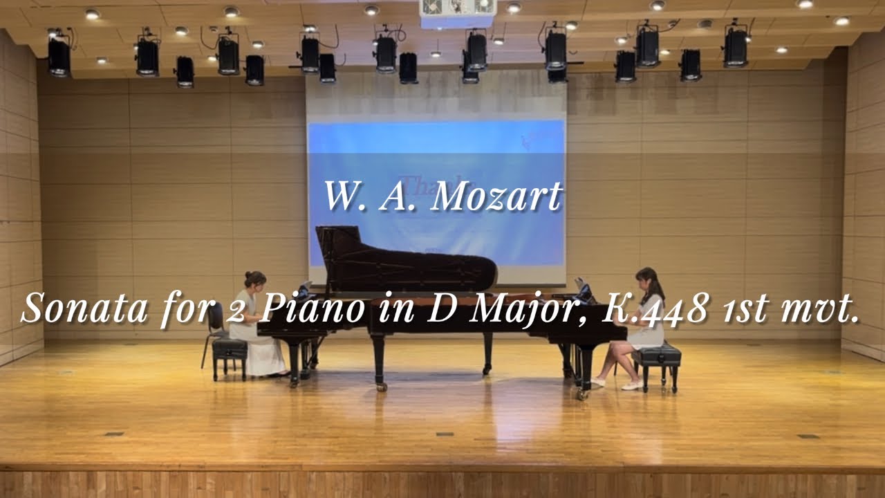 W. A. Mozart - Sonata for 2 Piano in D Major, K.448 1st mvt. | PEEMs 제 7회 정기연주회