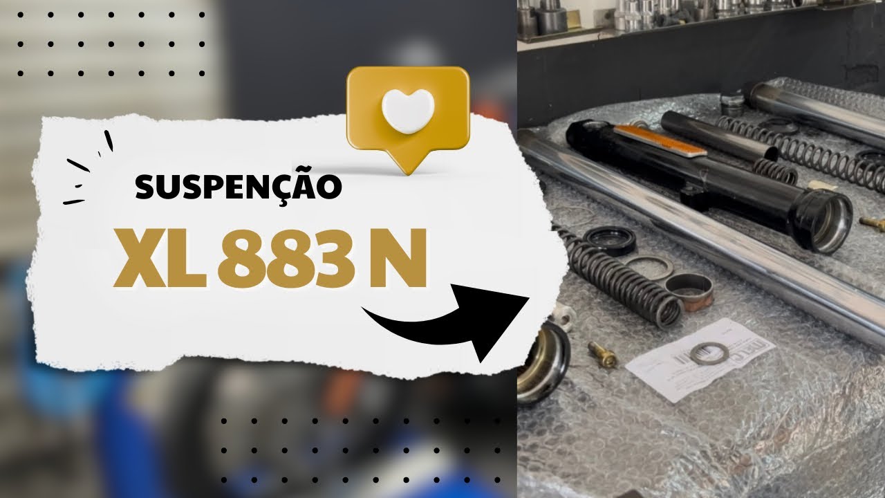 Troca de retentores da suspensão dianteira da 883