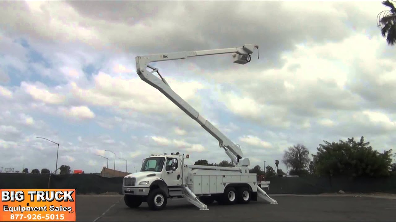 2006 Freightliner M2 6x6 Altec A77T-E93 98' Elevator Bucket Truck