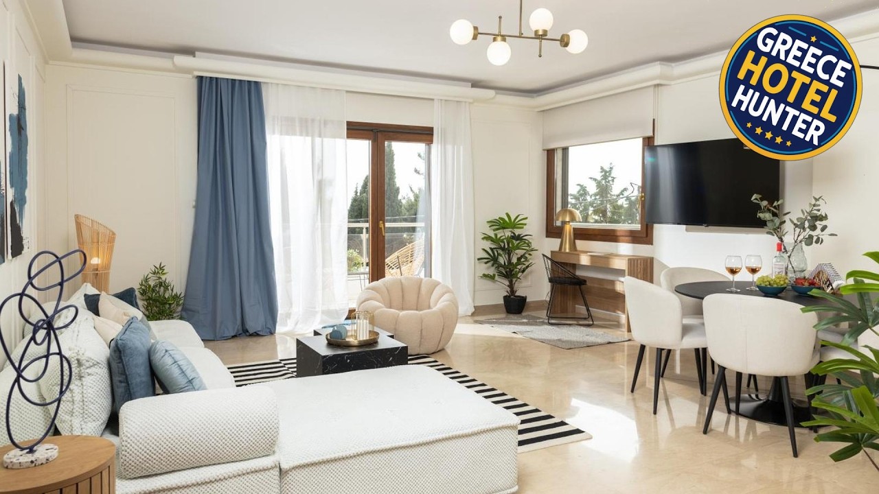 Champagne Sea View Apartment by BiNoBi! | Thessaloniki, Greece | Hotel Review 🏨