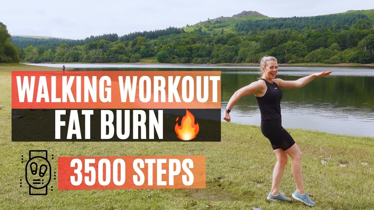 3500 Steps Walking Workout! Fat Burn Power Walk