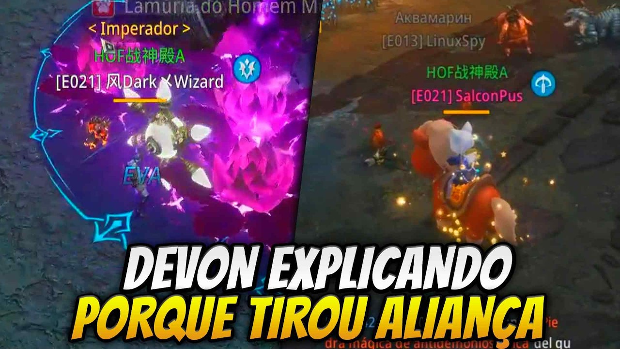 DEVON EXPLICA O MOTIVO DA RETIRADA DE ALIAN&Ccedil;A NO 'EU' | MIR4