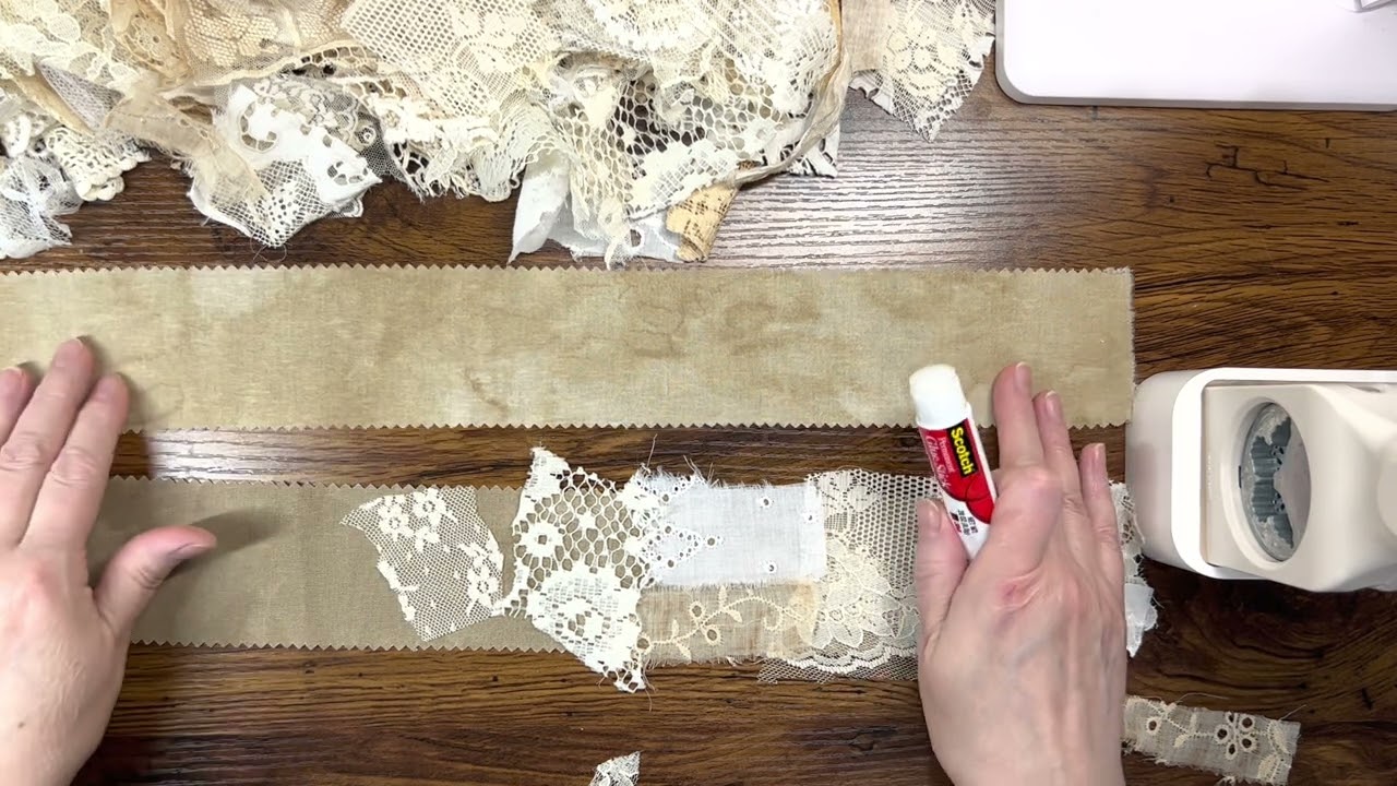 Creating Fabric Snippet Rolls ( part1) The Base