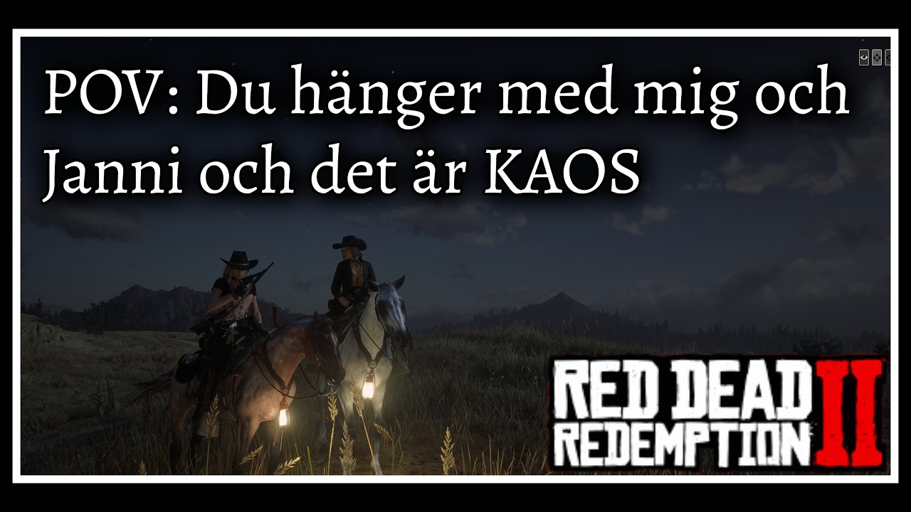 POV: Du hänger med oss i RDO och det är KAOS