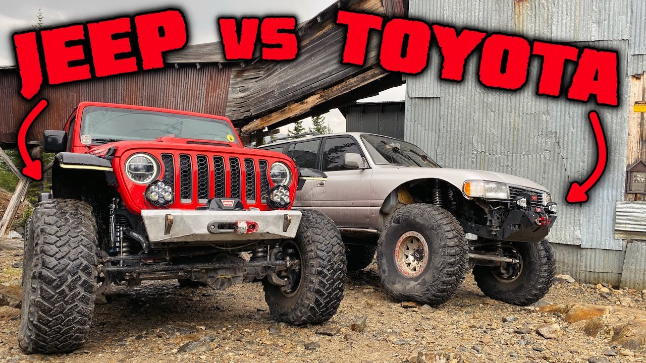 JEEP WRANGLER vs TOYOTA LAND CRUISER!