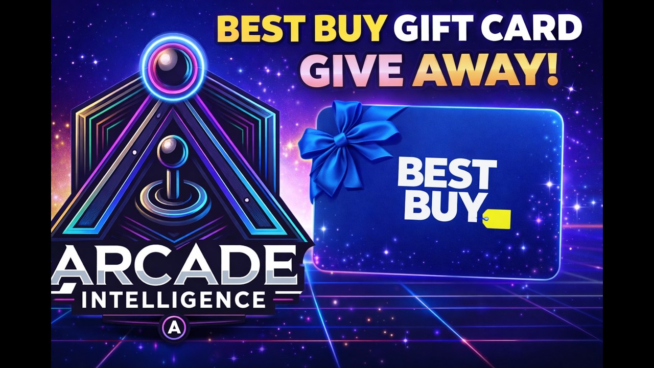 Arcade's S2 Q1 Best Buy Gift Card Give Away Over $300 in Prizes 3-1-26