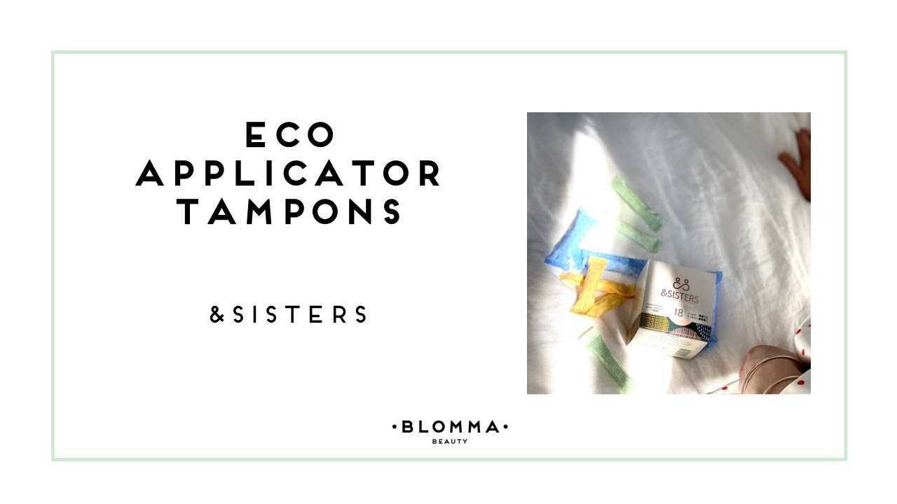 &SISTERS   Eco Applicator Tampon Demo Video