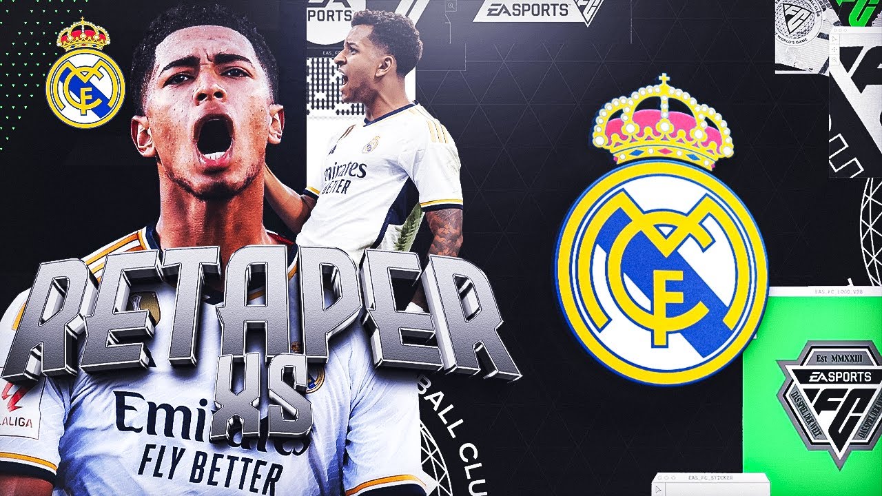 Je RETAPE le REAL MADRID pour GAGNER une Ligue des Champions ! (FC24)