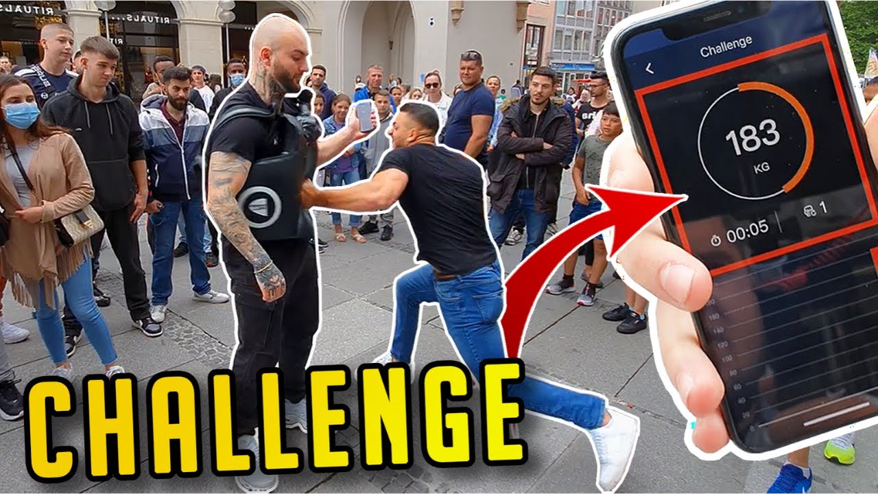 LEBENDER BOXAUTOMAT Challenge.. einer geht KNOCKOUT?! POLIZEI stürmt das Video in MÜNCHEN! RINGLIFE